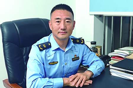 沈陽市生態(tài)環(huán)境局黨組成員、執(zhí)法隊黨委書記王永峰